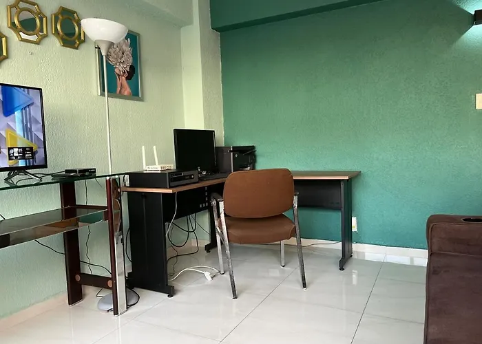 Espacioso Con Oficina Y Internet De Alta Velocidad Apartment *