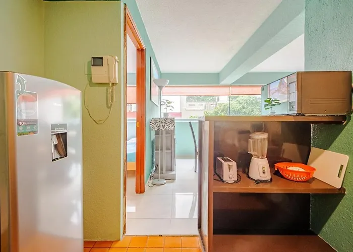 Espacioso Con Oficina Y Internet De Alta Velocidad Apartment Mexico City