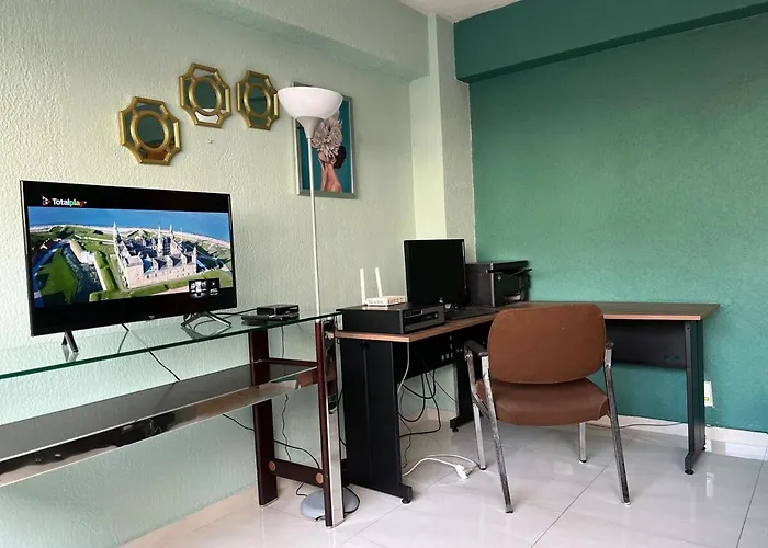 Espacioso Con Oficina Y Internet De Alta Velocidad Apartment *