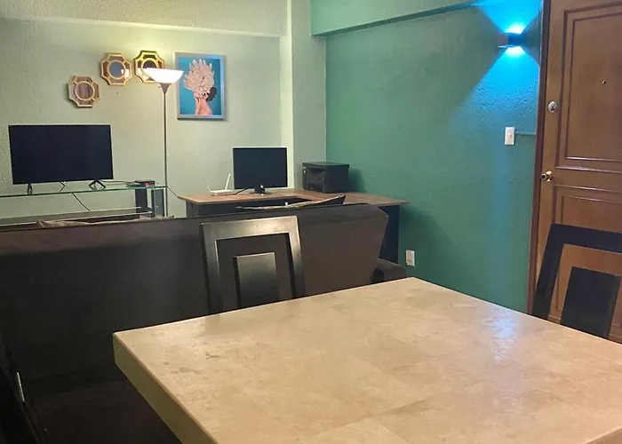 Espacioso Con Oficina Y Internet De Alta Velocidad Apartment Mexico City